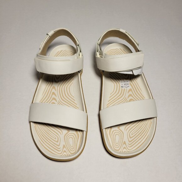 Vivobarefoot Womens Sensus Yin Sandal in Limestone - Picture 2 of 13